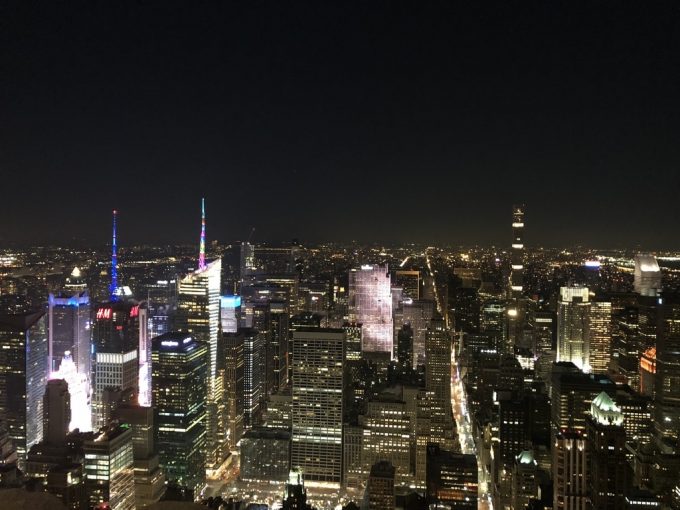 The Empire State Building 夜景