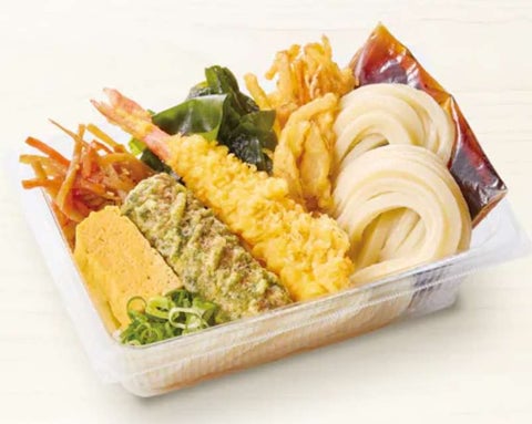第3位:えび天入りうどん弁当