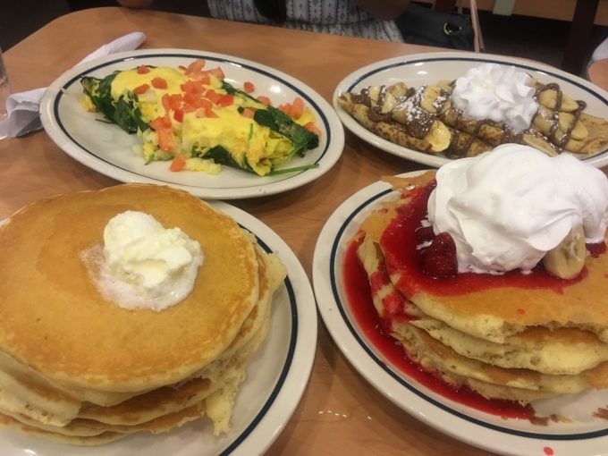 IHOP　パンケーキ