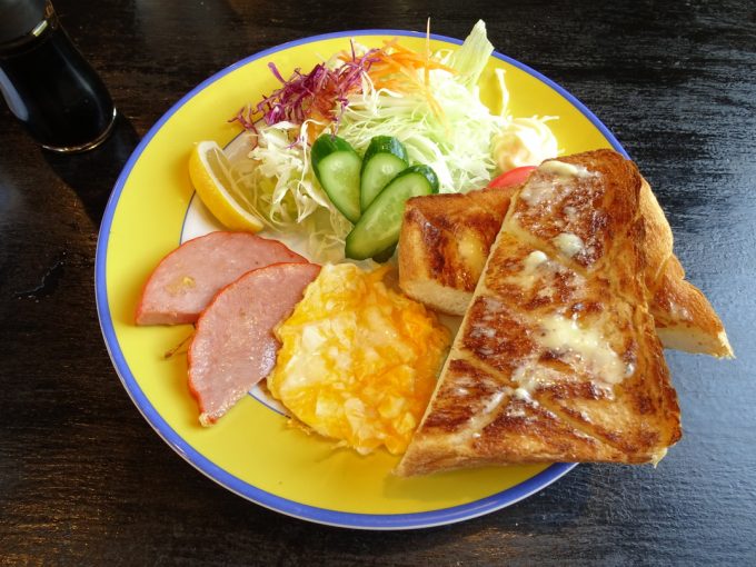 山形 朝ごはん 牧花亭 モーニング