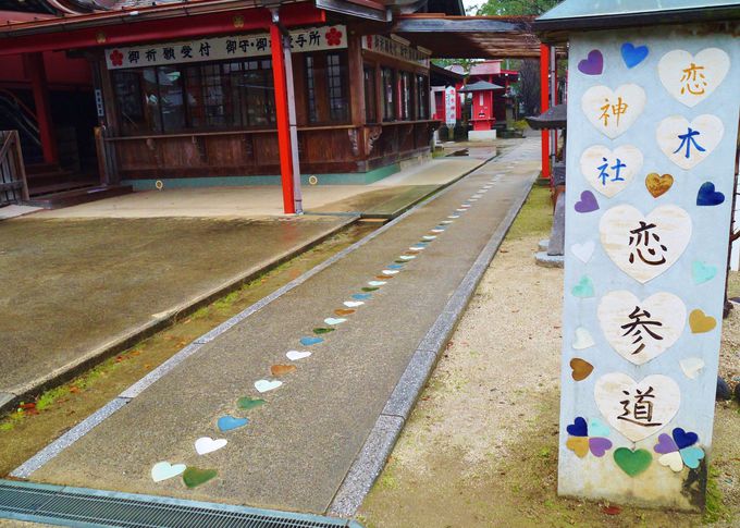 福岡 インスタ映え 恋木神社参道