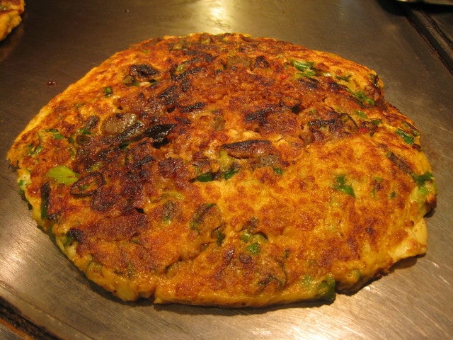 お好み焼き拓 ねぎ焼き