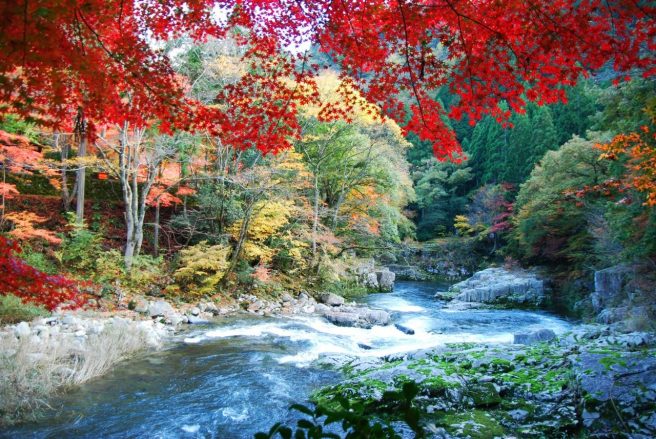 岡山県インスタ映えスポット 奥津渓